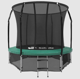 Батут Scholle Space Twin 8FT (зеленый-оранжевый)