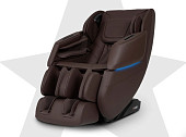 Просторное массажное кресло FUJIMO DISCOVERY 3D XL (коричневый)