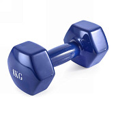 Гантель VictoryFit VF-DV080 (неразборная 8 кг. винил)