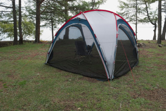 Тент-шатер CANADIAN CAMPER Space One (синий)