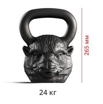 Гиря "Бизон" 24 кг