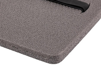 Коврик-сиденье двухслойный Изолон фольга, толщина 16мм (340x260x16 мм)