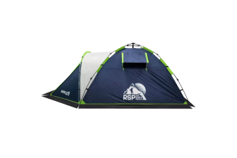 Палатка кемпинговая RSP Narle 4 с автоматическим каркасом (синий)