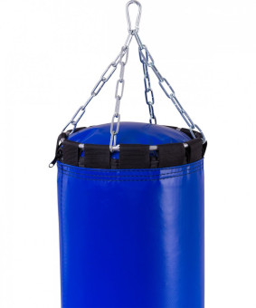 Мешок боксерский RuscoSport, Вес 28 кг. 90см, d35 синий