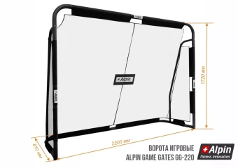 Ворота игровые ALPIN GAME GATES GG-220