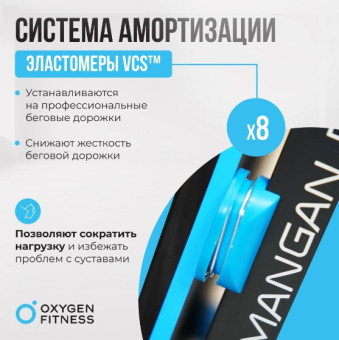 Беговая дорожка домашняя OXYGEN FITNESS MANGAN B