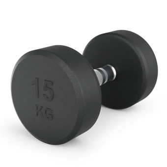 Гантели круглые обрезиненные UNIX Fit PRO (15 кг, 2 шт)