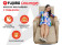 Кресло-реклайнер электрический с подъемом и массажем FUJIMO LOUNGE UP (Терра)
