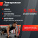 Гантели гексагональные обрезиненные UNIX Fit (45 кг, 2 шт)