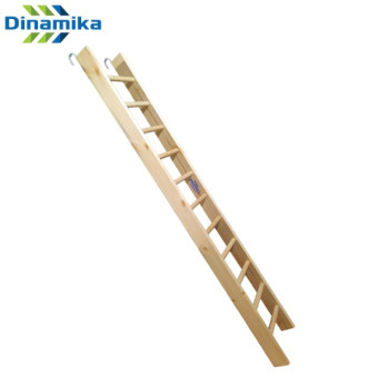 Лестница деревянная наклонная Dinamika ZSO-002075, 240x41 см
