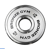 Диск олимпийский BRONZE GYM стальной (2,5 кг)