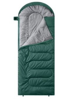 Спальный мешок RSP Sleep 350 L (зелёный, 220x80см, молния слева)