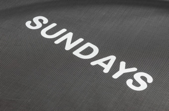 Батут Sundays Favorite Premium 6FT, с сеткой (красный)