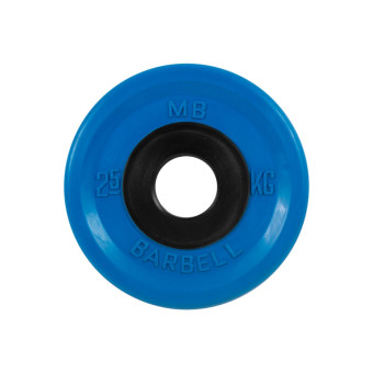Диск олимпийский Barbell d51 мм (цветной, 2.5 кг)