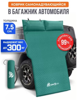 Самонадувающийся коврик RSP Sunny 75 Auto (зелёный)