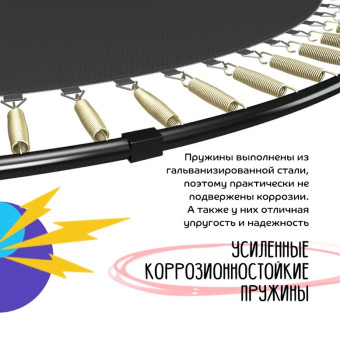 Батут с защитной сеткой KedaJump Jumpinator 16FT