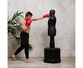 Манекен DFC Boxing Punching Man-Medium TLS-BB (черный)