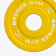 Диск олимпийский BRONZE GYM тяжелоатлетический желтый (1,5 кг)