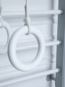 Детский спортивный комплекс PERFETTO SPORT PS-111 Scala in legno (grigio)