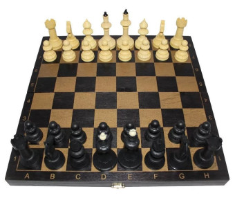 Шахматы турнирные 420х210х52 мм коричневые 000114