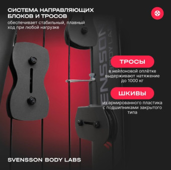 Силовой комплекс полукоммерческий SVENSSON BODY LABS RIGEL PLUS PRO
