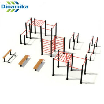 Площадка для воркаута в спорт-комплекс Dinamika ZSO-002793