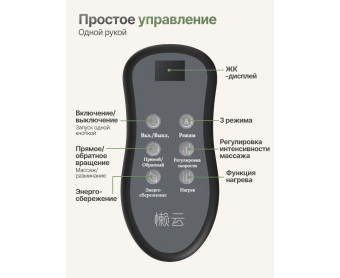 Вибромассажер для ног и ступней DFC LAZYCLOUD