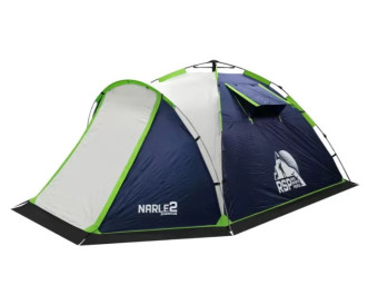 Палатка кемпинговая RSP Narle 2 с автоматическим каркасом (синий)