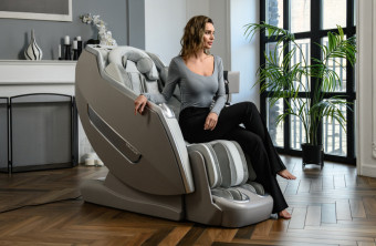 Массажное кресло Orlauf Superion (Pearl Mist)