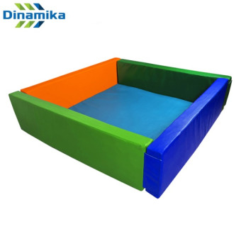 Сухой бассейн квадратный Dinamika ZSO-003057, 200х200х50х10 cм