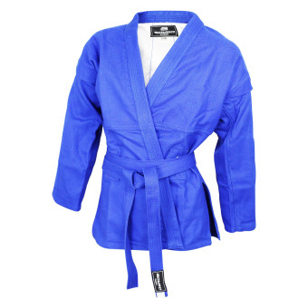 Куртка для самбо BoyBo синяя, 0000/100