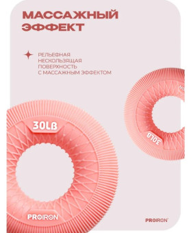 Эспандер кистевой PROIRON ЭК13 (розовый)