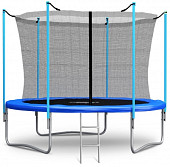 Батут Atlas Sport 183 см с внутренней сеткой (синий)