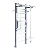 Детский спортивный комплекс PERFETTO SPORT PS-114 Scala in legno 1 (grigio)