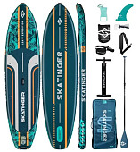 Сапборд Skatinger Leafy Expedition Green Base