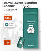 Самонадувающийся коврик RSP Sunny 38 (зелёный)
