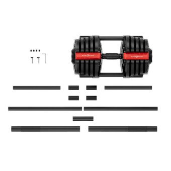 Штанга регулируемая многофункциональная 2 в 1 OXYGEN FITNESS XCROSS (40 кг)