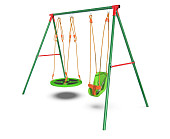 Детский комплекс DFC RBS-01 (качели: гнездо и для малышей)