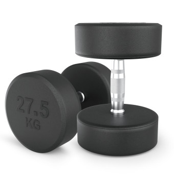 Гантели круглые обрезиненные UNIX Fit PRO (30 кг, 2 шт)