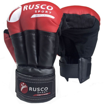 Перчатки для Рукопашного боя RUSCO SPORT 12 Oz красн.