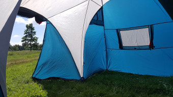 Палатка Canadian Camper SANA  PLUS 4 (синий)