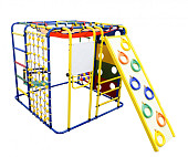 Детский спортивный комплекс Формула здоровья Кубик У Плюс (синий-радуга)