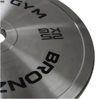 Диск олимпийский BRONZE GYM стальной (25 кг)