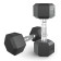 Гантели гексагональные обрезиненные UNIX Fit (7.5 кг, 2 шт)