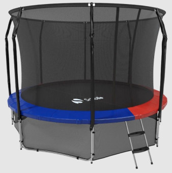 Батут Scholle Space Twin 14FT (красный-синий)