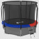Батут Scholle Space Twin 14FT (красный-синий)