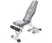 Скамья универсальная с эспандерами DFC DT029