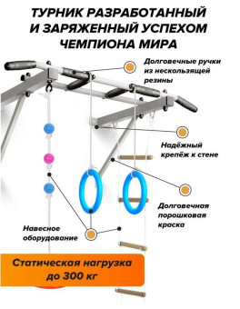 Турник (Мини ДСК) Оптимист (белый)