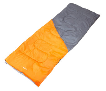 Спальный мешок ACAMPER BRUNI 300г/м2 (gray-orange)