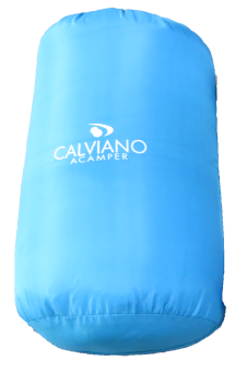 Спальный мешок Calviano BERGEN 300г/м2 (бирюзово-серый)